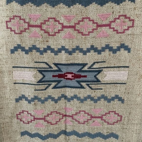 Boho Tapestry Fabric Aztec Wall Hanging Decor - Picture 4 of 9